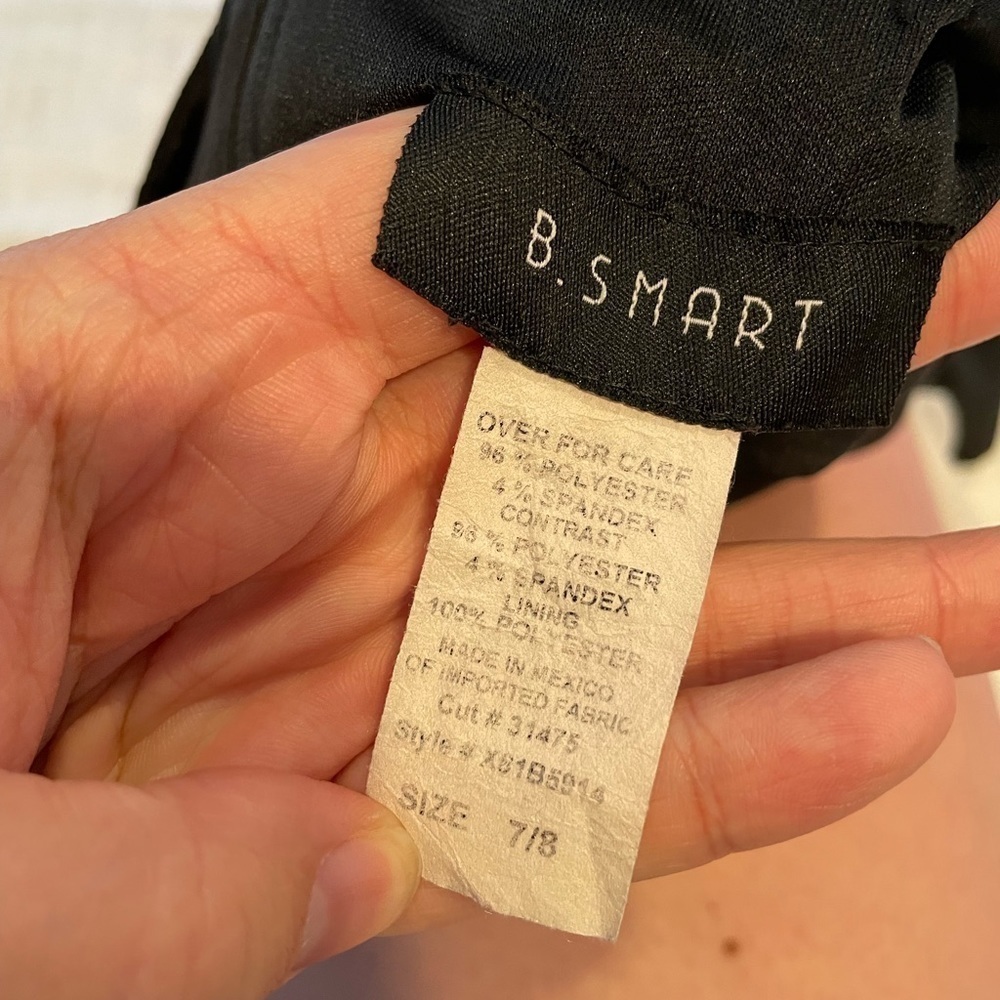B. Smart Semi-Formal Black & White Stripped Dress- Size 7/8 - Picture 10 of 11